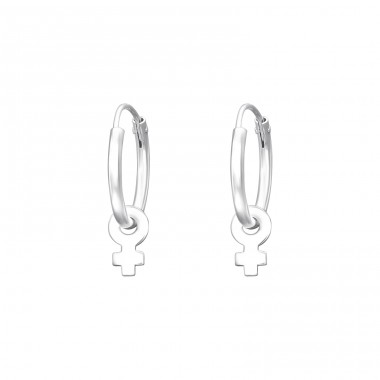 Simbol Feminin - Argint 925 Creole De Argint A4S42040