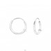 12mm Round Ear Hoops - 925 Sterling Silver Ear Hoops A4S47117