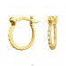 Semicerc auriu cu Zirconiu - Argint 925 Creole De Argint A4S47338