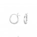 Ear Hoops10mm - 925 Sterling Silver Ear Hoops A4S48749