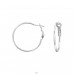 30mm - 925 Sterling Silver Ear Hoops A4S50384
