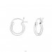 12mm Gros din Argint din Argint - Argint 925 Creole de argint A4S7028