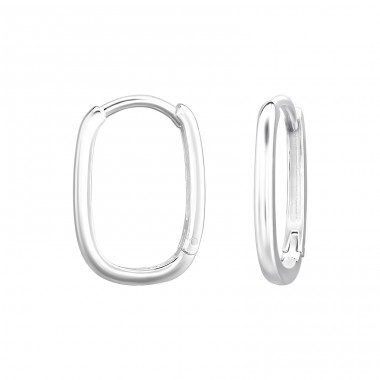 Oval - Argint 925 Huggies A4S46953