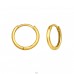 Golden Huggies - 925 Sterling Silver Huggies A4S47572