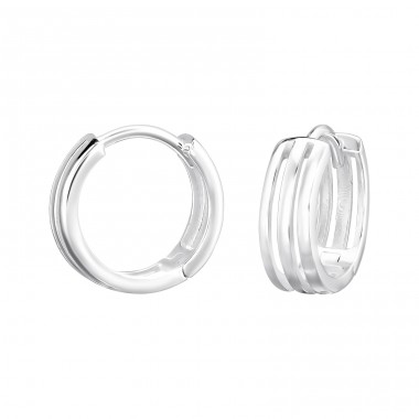 Line Triplă - Argint 925 Huggies A4S48409