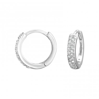 Rotund cu Zirconiu - Argint 925 Huggies A4S49279