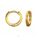 Golden Huggies - 925 Sterling Silver Huggies A4S49847