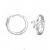 Huggies mit Schleife - 925Er Silber Huggies A4S49849