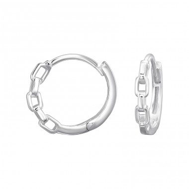Reťazové krúžky - Šperkové Striebro 925 Huggies A4S50032