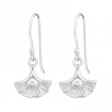 Cochilie cu perla in interior - Argint 925 Cercei Cu Perle A4S43298