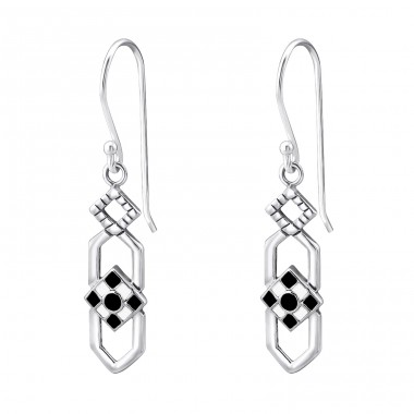 Strieborný Diamant - Striebro 925 Náušnice bez kameňov A4S25858