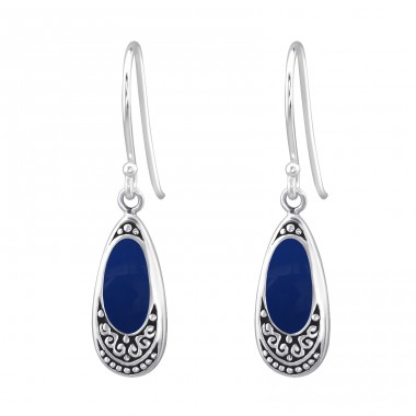 Bali - 925 Sterling Silver Plain Earrings A4S30607