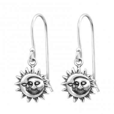 Soare Si Luna - Argint 925 Cercei argint fără pietre A4S32150