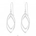 Twisted - Ohrringe aus 925er Sterlingsilber ohne Steine A4S37116