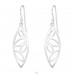 Leaves - 925 Sterling Silver Plain Earrings A4S39206