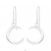 Mond - Silber 925 Ohrringe ohne Steine A4S44316