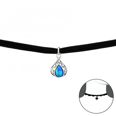 Slza - Striebro 925 Chokers A4S34059
