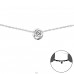 Rose - 925 Sterling Silver Chokers necklace A4S34690