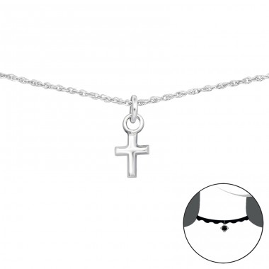 Kríž - Striebro 925 Chokers A4S34693