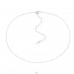Silver Choker 38cm Cable Chain With 8cm Extension Included - 925 Sterling Silver Chokers necklace A4S37382