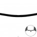 Sametová Šnúrka - Zamat + Šperkové Striebro 925 Chokers A4S38876