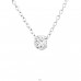 Round - 925 Sterling Silver Necklace with stones A4S23571