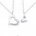 Mother And Daughter - 925 Sterling Silver Necklace with stones A4S26389