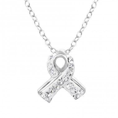 Faborek - Srebro próby 925 Naszyjniki zdobione kamieniami A4S28236