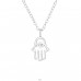 Hamsa - Stříbro 925 Náhrdelníky s kameny A4S40206