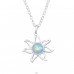Soare cu opal sintetic - Argint 925 Coliere Bijuterii A4S46980