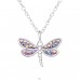 Fluture cu cristale - Argint 925 Coliere Bijuterii A4S47646