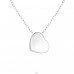 Heart - 925 Sterling Silver Necklace Without Stones A4S17046