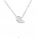 Wing - 925 Sterling Silver Necklace without stones A4S17740