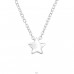 Star - 925 Sterling Silver Necklace without stones A4S17741