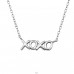 XOXO Inline - Striebro 925 Náhrdelníky bez kameňov A4S20703