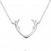Antler - 925 Sterling Silver Necklace without stones A4S29931