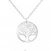 Tree Of Life - 925 Sterling Silver Necklace without stones A4S30875