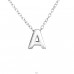 'a' - 925 Sterling Silver Necklace without stones A4S31449