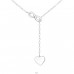 Infinity Love Y - 925 Sterling Silver Necklace without stones A4S32207