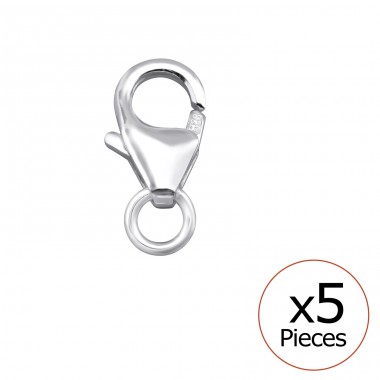 Lobster - 925 Sterling Silver Necklace without stones A4S32683