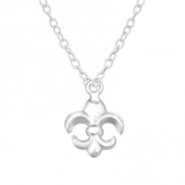 Fleur De Lis - Striebro 925 Náhrdelníky bez kameňov A4S34064