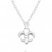 Fleur De Lis - Striebro 925 Náhrdelníky bez kameňov A4S34064