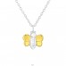 Bee - 925 Sterling Silver Necklace without stones A4S36732