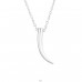 Tusk - 925 Sterling Silver Necklace without stones A4S37670