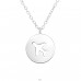 Plane - 925 Sterling Silver Necklace without stones A4S38055