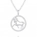 Aries Zodiac Sign - 925 Sterling Silver Necklace without stones A4S38797