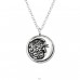Crescent Moon - 925 Sterling Silver Necklace without stones A4S38800