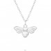 Bee - 925 Sterling Silver Necklace without stones A4S41631