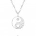 Ying És Yang ezüst nyaklánc - 925 Ezüst Kő Nélküli Nyakláncok A4S41825