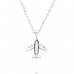 Aircraft - 925 Sterling Silver Necklace without stones A4S43762